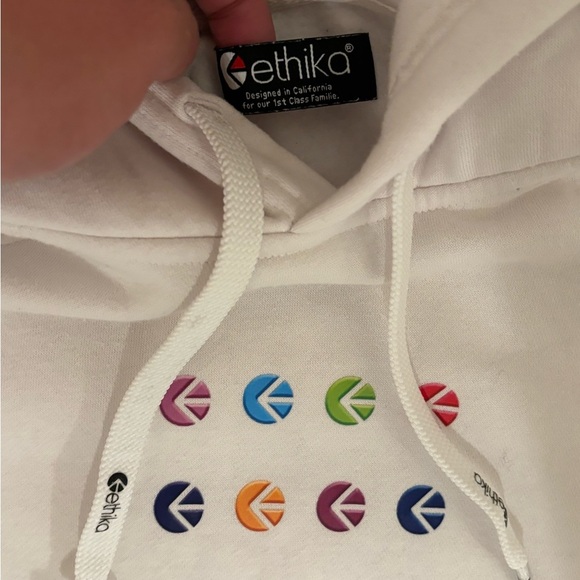 Ethika Logo Hoodie NWOT - Picture 3 of 3